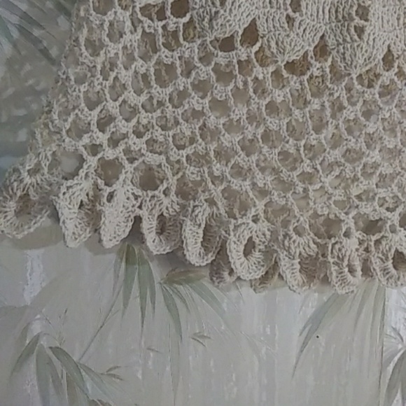 Hand made crochet! Red lace bolero - Picture 7 of 7